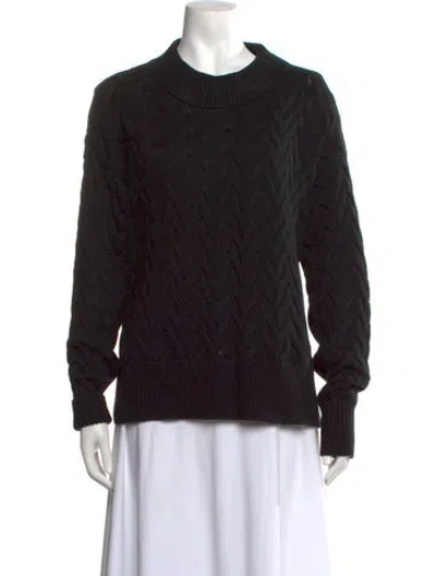 Pre-owned Apiece Apart Crew Neck Sweater In Black