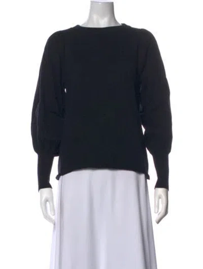 Pre-owned Apiece Apart Crew Neck Sweater In Black
