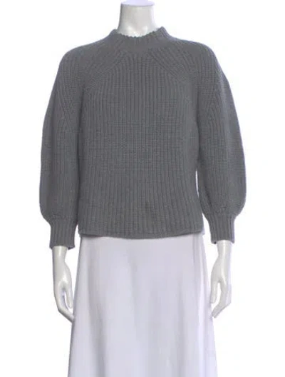 Pre-owned Apiece Apart Crew Neck Sweater In Gray