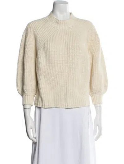 Pre-owned Apiece Apart Crew Neck Sweater In Neutral