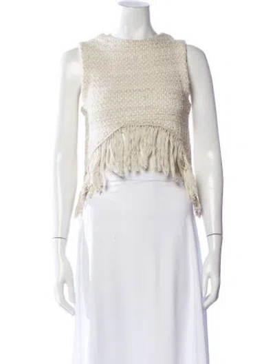 Pre-owned Apiece Apart Crew Neck Sweater In Neutral
