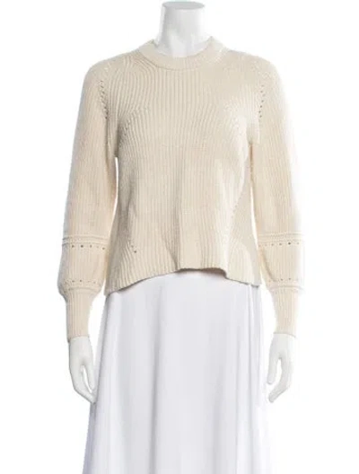 Pre-owned Apiece Apart Crew Neck Sweater In Neutral