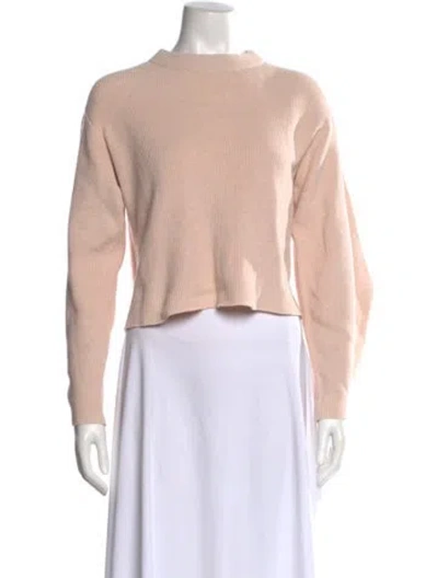 Pre-owned Apiece Apart Crew Neck Sweater In Pink