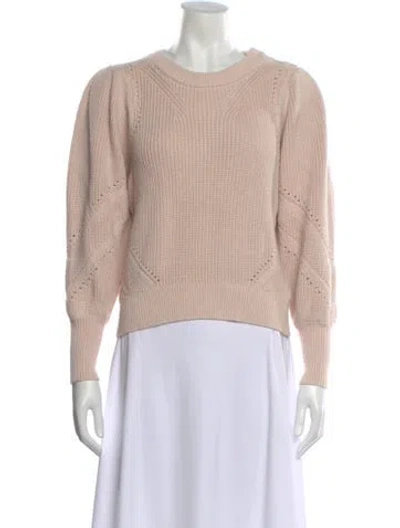 Pre-owned Apiece Apart Crew Neck Sweater In Pink