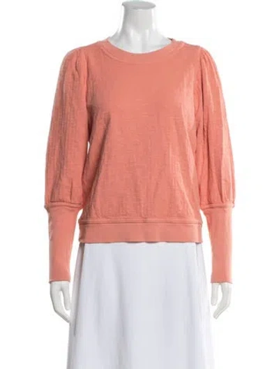 Pre-owned Apiece Apart Crew Neck Sweater In Pink