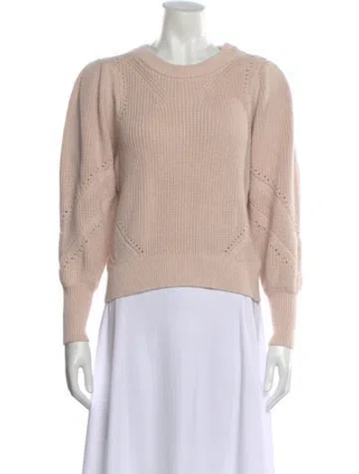 Pre-owned Apiece Apart Crew Neck Sweater In Pink