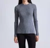 Apiece Apart Crewneck Pullover In Heather Grey In Gray