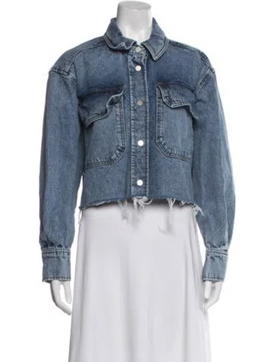 Pre-owned Apiece Apart Denim Jacket In Blue