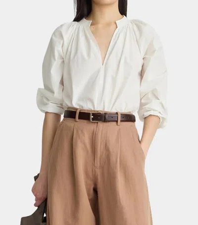Apiece Apart Do Cisneros Top In Cream In Neutral