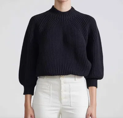 Apiece Apart Eco Nueva Merel Sweater In Black