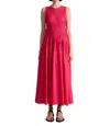 Apiece Apart Fabiana Maxi Dress In Berry
