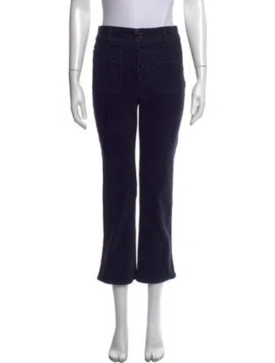 Pre-owned Apiece Apart Flared Pants In Blue