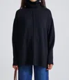 Apiece Apart Forte Turtleneck Sweater In Black In Black