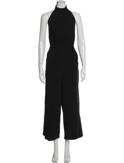 Pre-owned Apiece Apart Halterneck Jumpsuit In Black