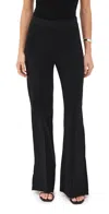 Apiece Apart Hana Pull On Full Flare Pants Black In Black