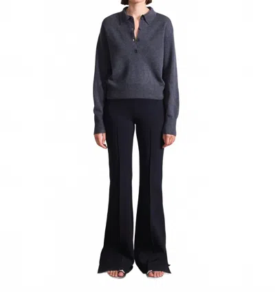 Apiece Apart Hana Pull On Full Flare Pants In Black