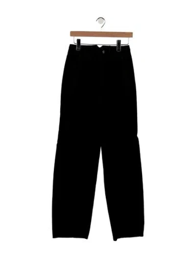Pre-owned Apiece Apart High-rise Wide Leg Jeans W/ Tags In Black