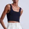 Apiece Apart Ilia Crop In Black