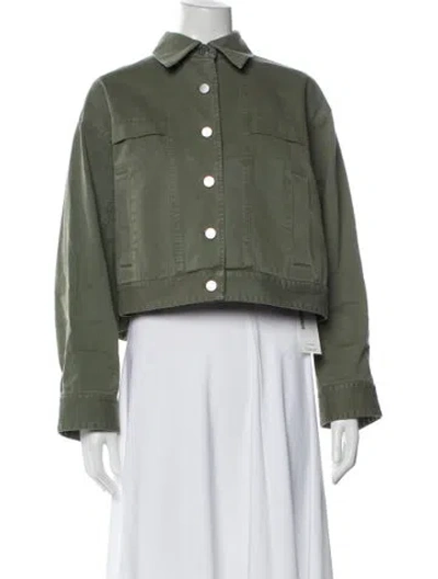 Pre-owned Apiece Apart Jacket In Green