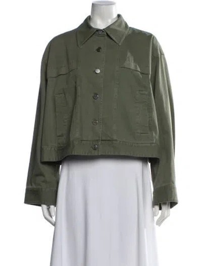 Pre-owned Apiece Apart Jacket In Green