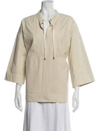 Pre-owned Apiece Apart Jacket In Neutrals