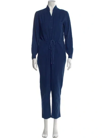 Pre-owned Apiece Apart Jumpsuit In Blue