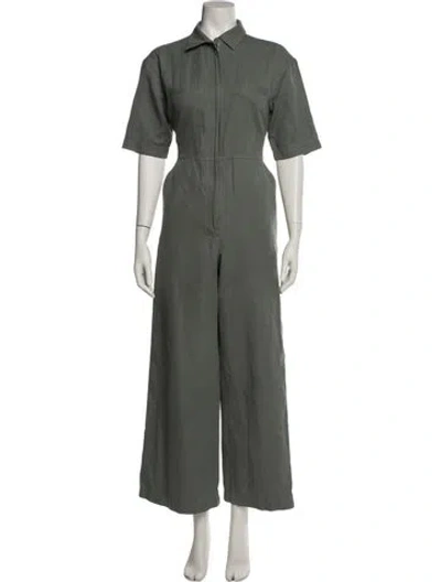 Pre-owned Apiece Apart Jumpsuit In Gray