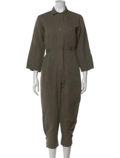 Pre-owned Apiece Apart Jumpsuit In Green