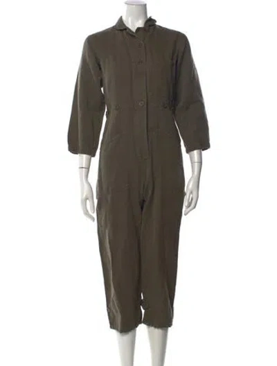 Pre-owned Apiece Apart Jumpsuit In Green