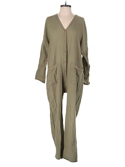 Pre-owned Apiece Apart Jumpsuit In Green