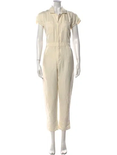 Pre-owned Apiece Apart Jumpsuit In Neutrals