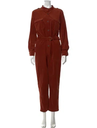 Pre-owned Apiece Apart Jumpsuit In Orange
