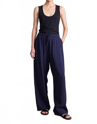 Apiece Apart Kari Pull On Pant In Midnight In Multi
