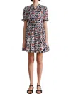 Apiece Apart Las Alturas Mini Dress In La Vid Batik Spice In Multi