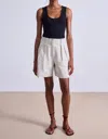 Apiece Apart Linaza Linen Short In Flax