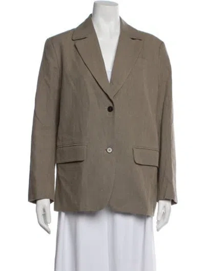 Pre-owned Apiece Apart Linen Blazer W/ Tags In Neutrals