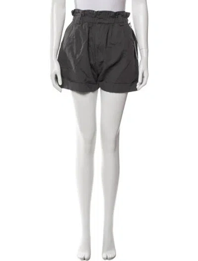 Pre-owned Apiece Apart Linen Mini Shorts W/ Tags In White