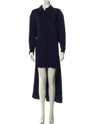 Pre-owned Apiece Apart Long Dress In Blue