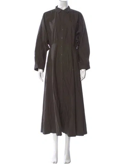 Pre-owned Apiece Apart Long Dress In Green