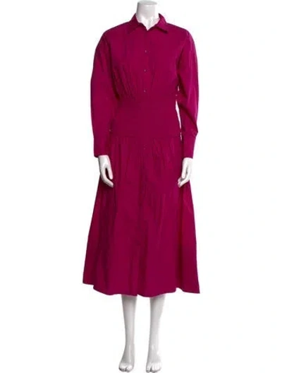 Pre-owned Apiece Apart Long Dress In Pink