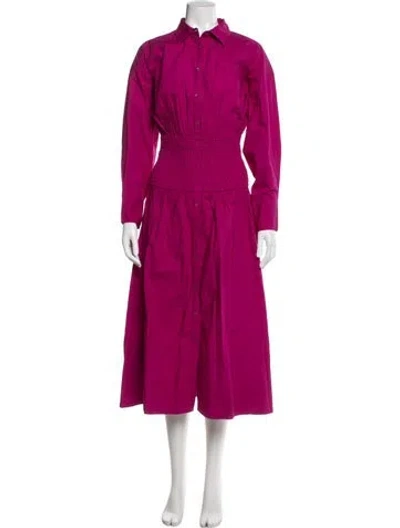 Pre-owned Apiece Apart Long Dress In Pink