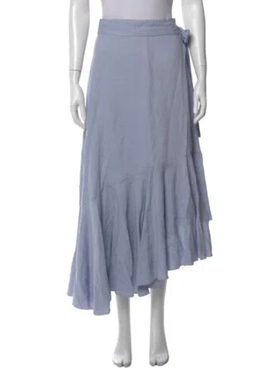 Pre-owned Apiece Apart Long Skirt In Blue