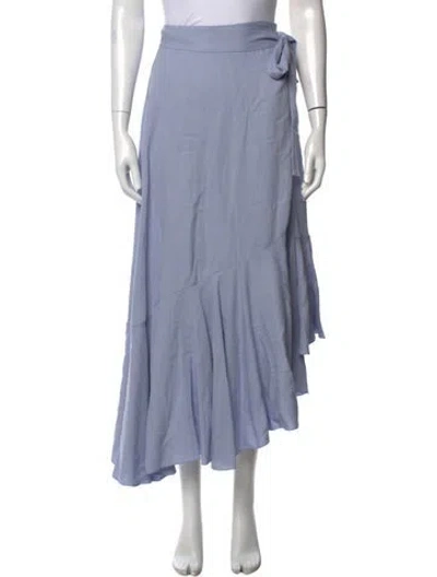 Pre-owned Apiece Apart Long Skirt In Blue