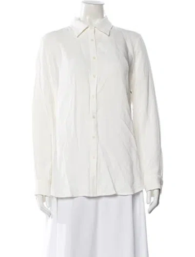 Pre-owned Apiece Apart Long Sleeve Blouse W/ Tags In Neutral