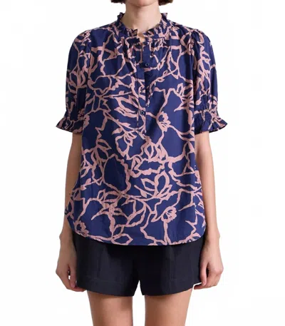 Apiece Apart Los Altos Top In Alina Floral Cream In Multi