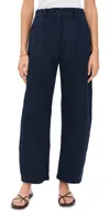 Apiece Apart Marina Chill Pants Navy In Blue