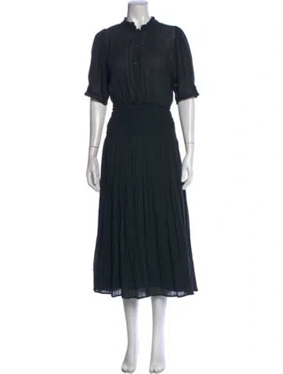 Pre-owned Apiece Apart Midi Length Dress In Multi