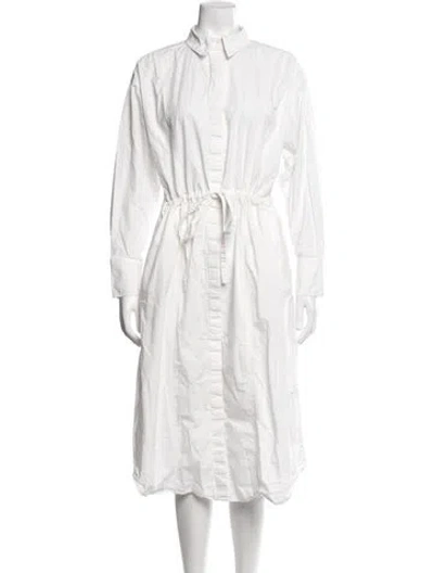 Pre-owned Apiece Apart Midi Length Dress In Neutrals