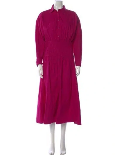 Pre-owned Apiece Apart Midi Length Dress In Pink