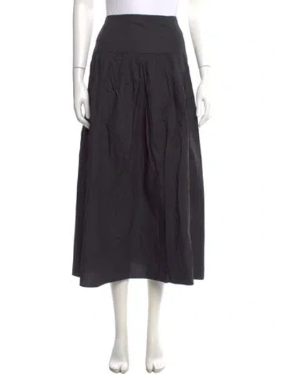 Pre-owned Apiece Apart Midi Length Skirt In Gray